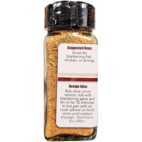 Blackening Rub Spice Suggested Uses and Recipe Ideas