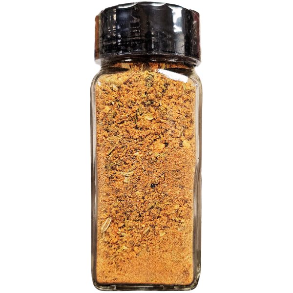 Blackening Rub Spice Container back view