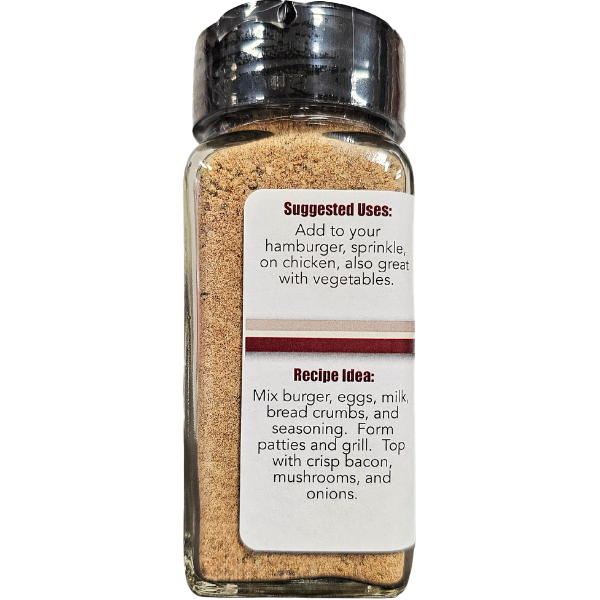 Burger Seasoning Spice Suggested Uses and Recipe Ideas