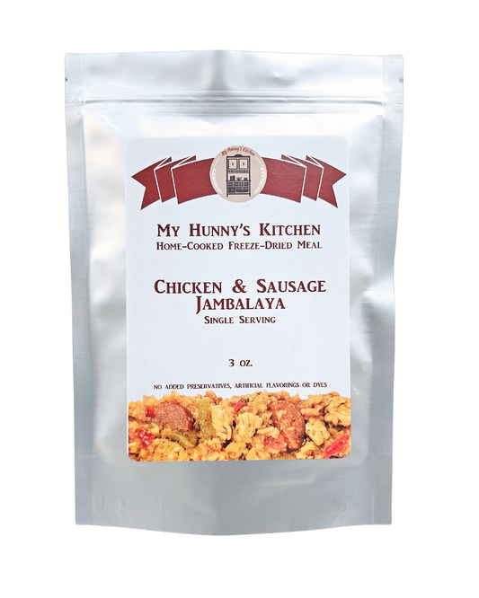 Chicken & Sausage Jambalaya - Freeze Dried Meal