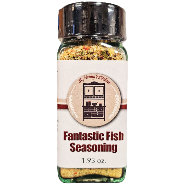 Fantastic Fish Spice Front View 1.93 oz