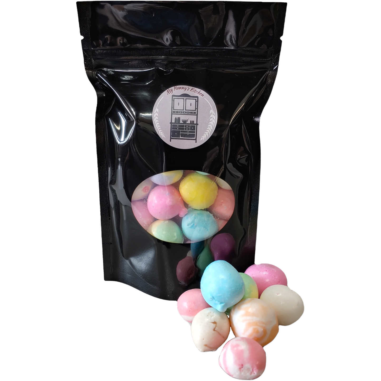 Saltwater Taffy Freeze Dried Candy packaging front view
