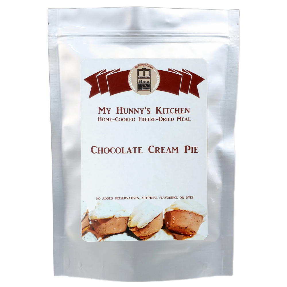 Chocolate Cream Pies Freeze Dried Dessert packaging front view