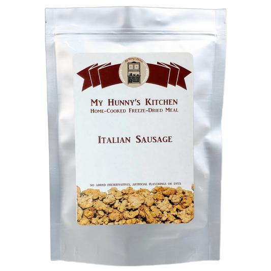 Italian Sausage Freeze Dried Meat packaging front view