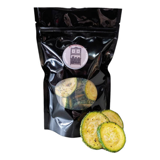 Zucchini Chips Freeze Dried Veggies packaging front view