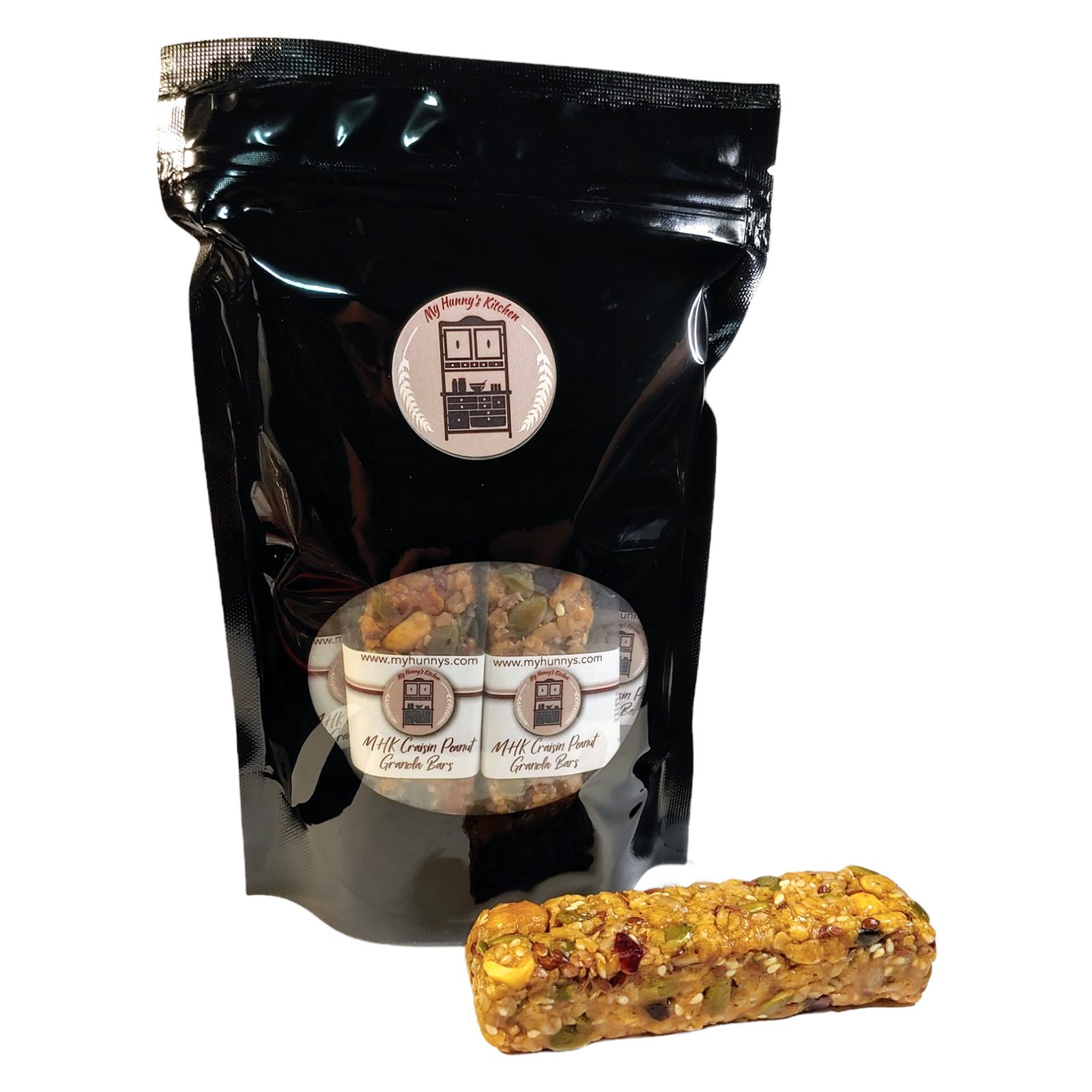 Granola Bar Craisin Peanut Healthy Snacks 8 pack