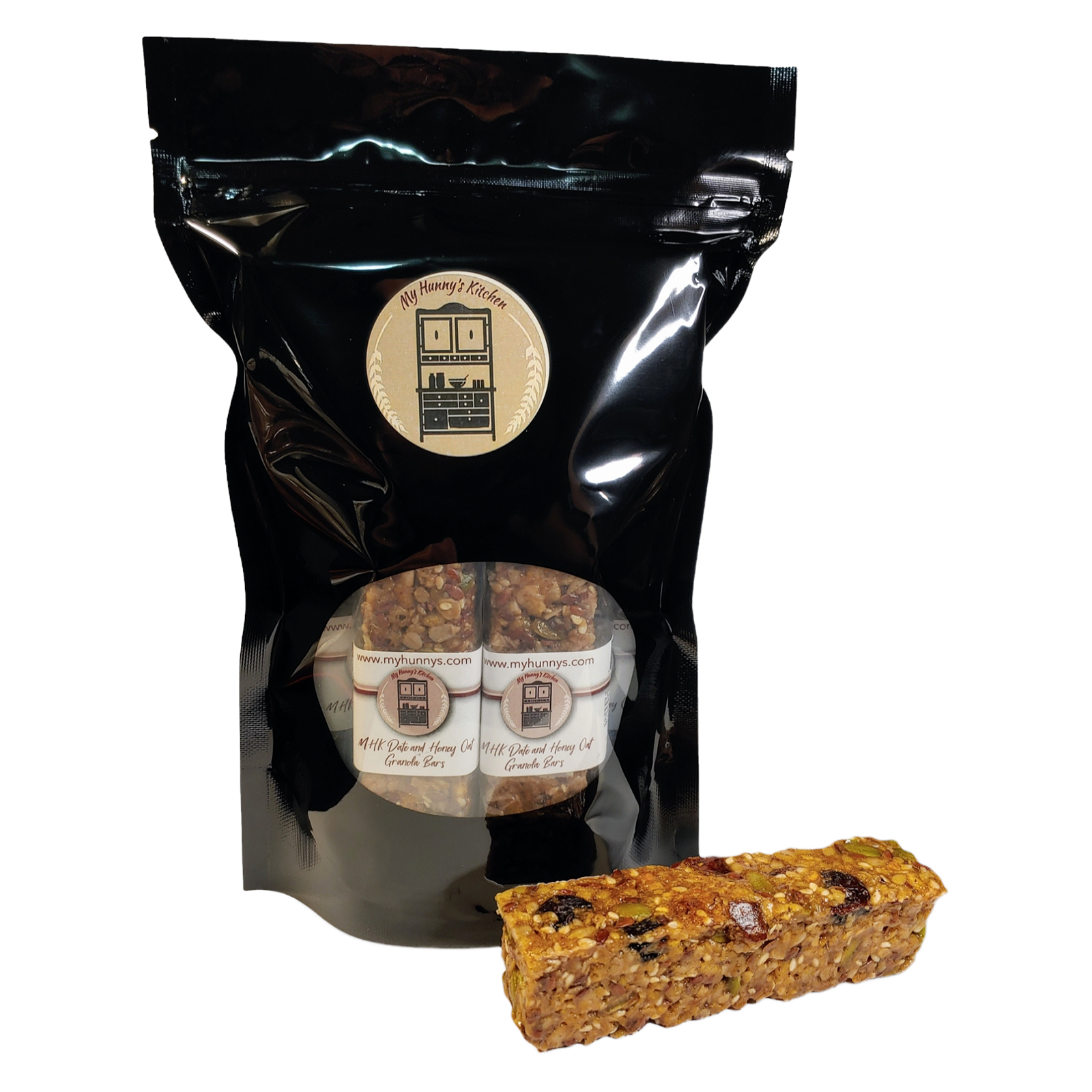 Date and Honey Oats 8 pack Granola Bars packaging front view
