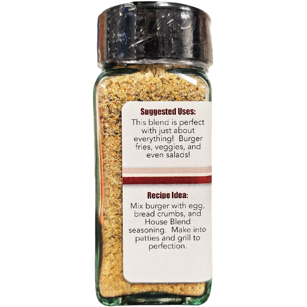 House Blend Spice Suggested Uses and Recipe Ideas
