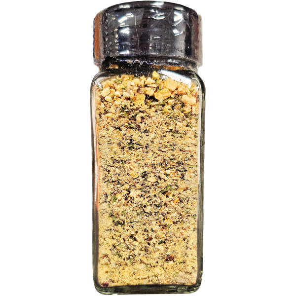 Lemon Pepper Spice Container back view