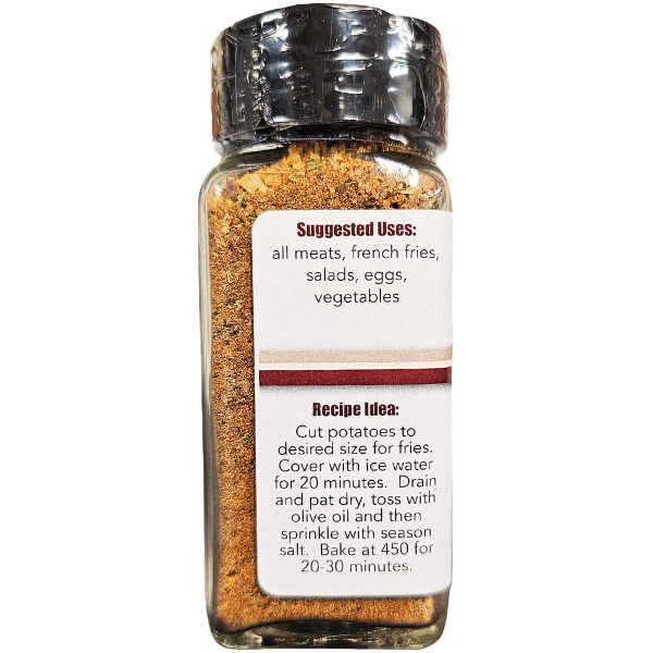 Season Salt Spice Suggested Uses and Recipe Ideas