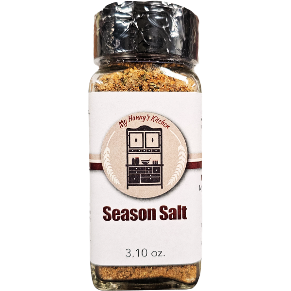 Season Salt Spice container front view 3.10 oz