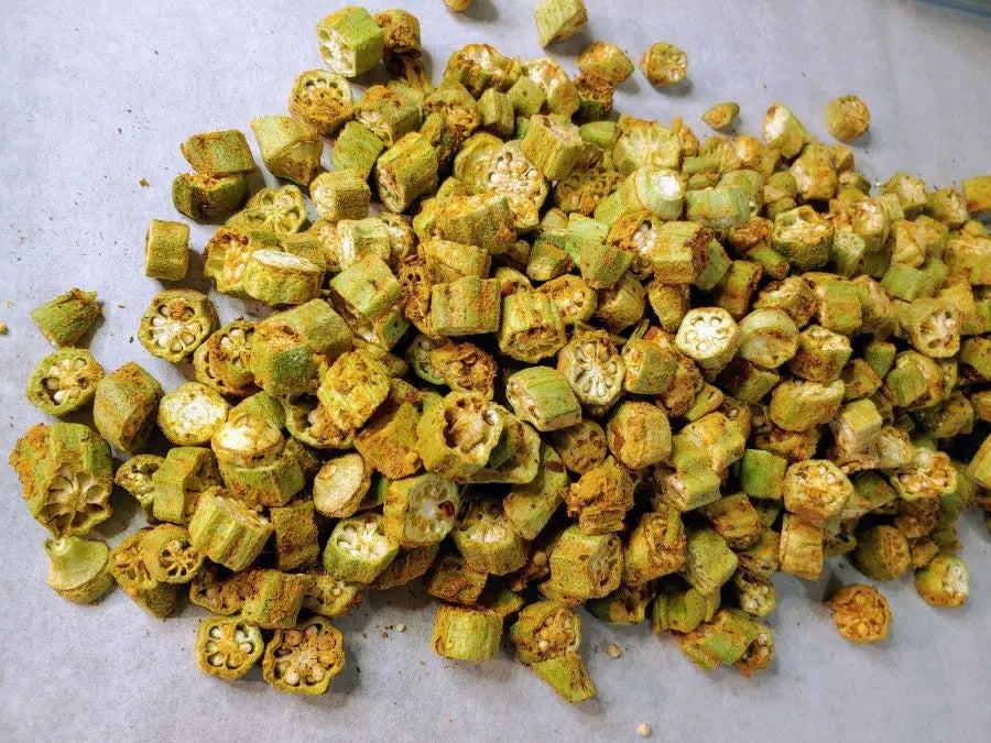 Okra Crunchies (Cajun Seasoning) - Freeze Dried Veggies